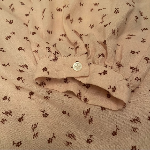 Madewell Peasant Top in Delicate Floral (XXS) - Picture 8 of 10
